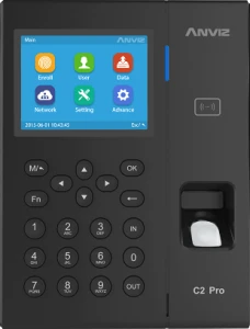 Rejestrator czasu pracy i kontroli dostępu ANVIZ C2 Pro